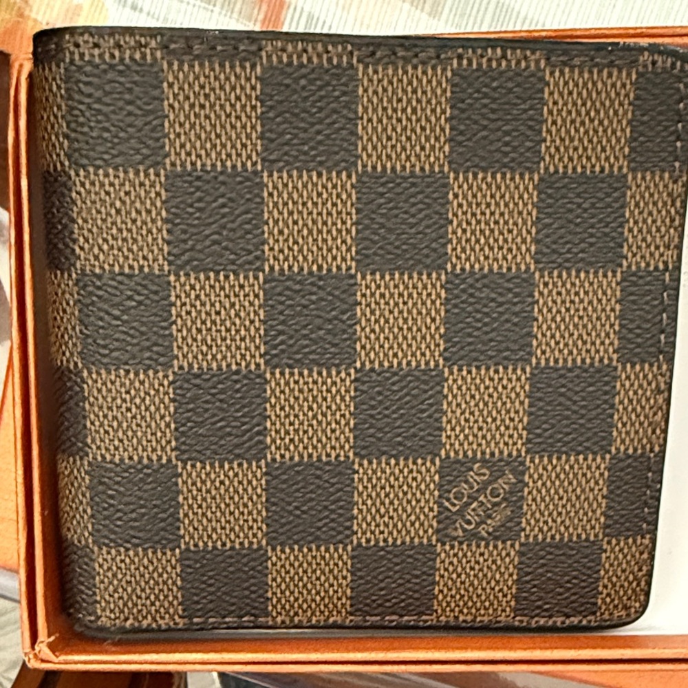Louis Vuitton Damier Graphite Wallet - Black and Brown